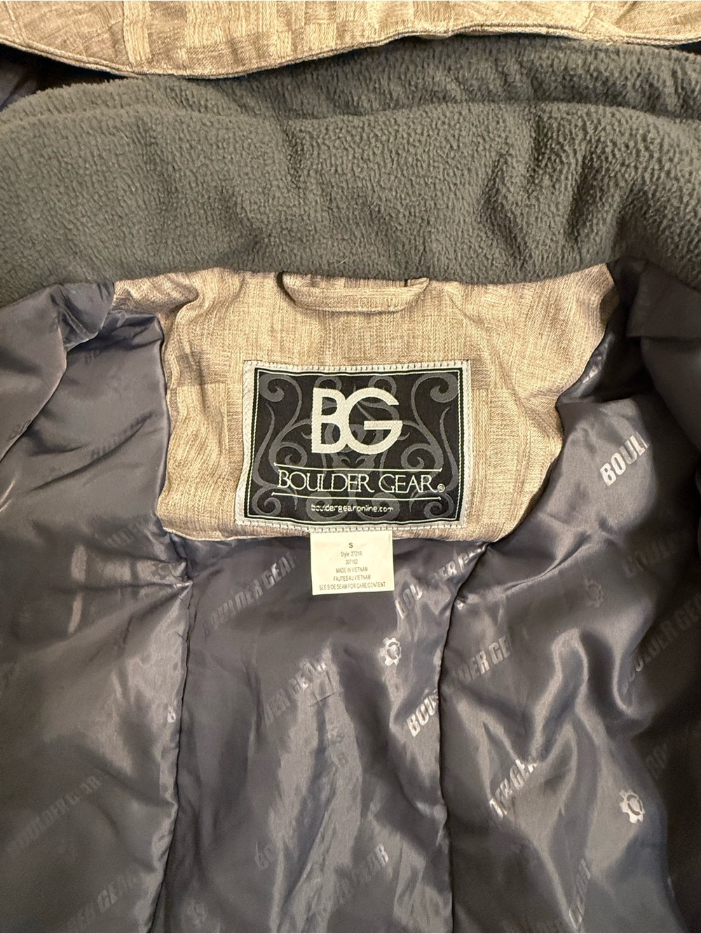Boulder Gear Women's Grey Ski Jacket - BG